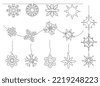 148,571 Snowflake Line Art Stock Vectors and Vector Art | Shutterstock