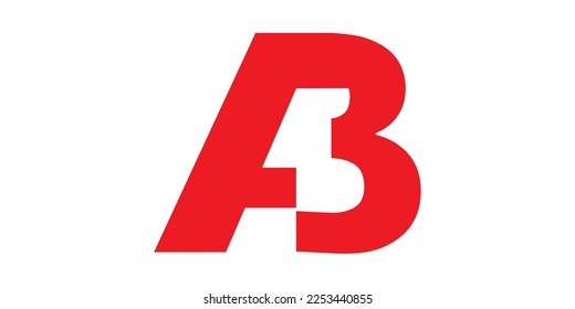 one logo design combined with F and B combined with red that looks cool, simple, unique and elegant suitable for brand name symbols and also the symbol of a company