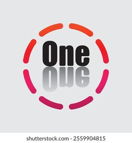 one logo design and number one logo design graphic illustration