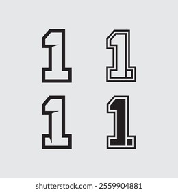 one logo design and number one logo design graphic illustration