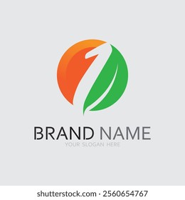 one logo design and number one logo design graphic illustration