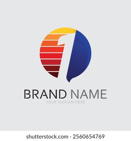 one logo design and number one logo design graphic illustration