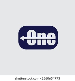 one logo design and number one logo design graphic illustration