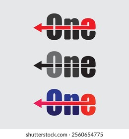 one logo design and number one logo design graphic illustration