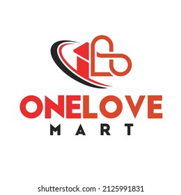 One Love Mart Logo Template