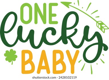 One lucky baby lucky design