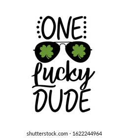 One Lucky Dude file saying Happy St. Patrick's day