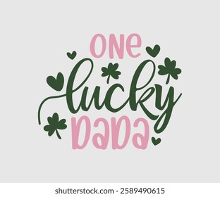 One Lucky Family, T shirt, Happy St Patrick Day Design, Patrick's Day Saying, Shamrock Eps, Pinches Eps, Irish Eps, Funny St Patrick's, Instant Download