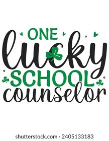 One lucky school counsellor St Patrick's day