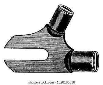 It is one of the major bicycle component attached to the chain bearing. It also bears the down tube or the seat post, vintage engraved line art illustration. Bicycle Accessories - 1900