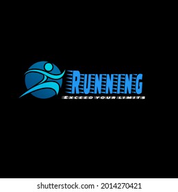 One man running to exceed the limits