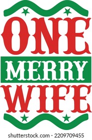 one merry wife vector file