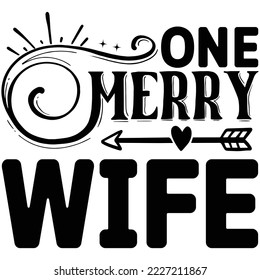 One Merry Wife vector file
