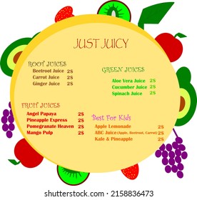 One Of The Most Important Things That Are A Requirement Of Any Good Juice Bar Menu Is To Have A Variety Of Different Offerings.