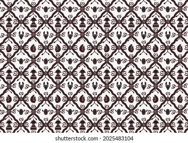 one of the most popular interior batik motifs. As the name implies, this motif means the hope to achieve a high position and can be a role model for the community (nobility).