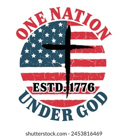 One Nation Under God ESTD.1776