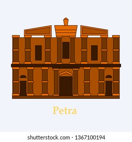 One of New 7 wonders of the world: Petra