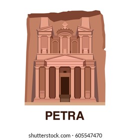 One of New 7 wonders of the world: Petra