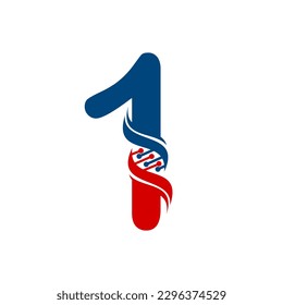 Vorlagenbild mit einer Nummer und einem Logo