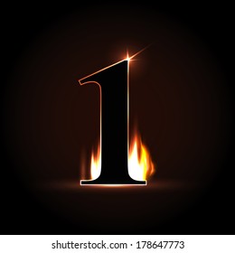 one number and fire