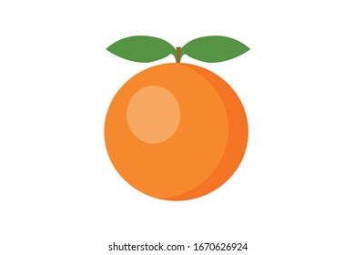 one orange and dual leaf