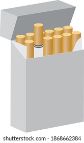 One Pack Cigarettes Eps Format Stock Vector (Royalty Free) 1868662384