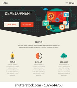 One Page Website Design