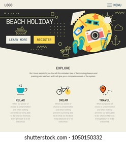 One Page Website Design