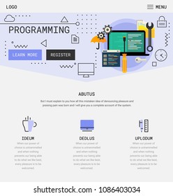 One Page Website Design