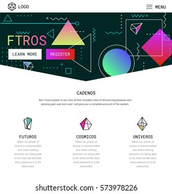 One Page Website Design