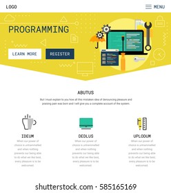 One Page Website Design