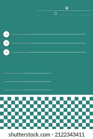 One page website design, Computer. template for the website