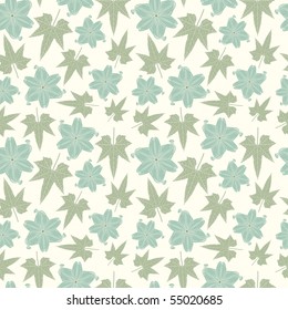 one pattern in floral style