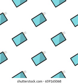 One phone pattern seamless for any design vector illustration