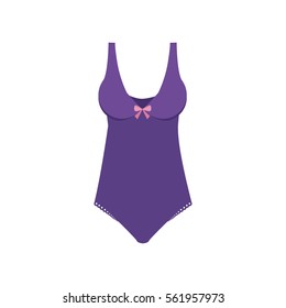 one piece bikini with bow