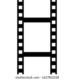 One samples vector film strip illustration for cinema and photos.