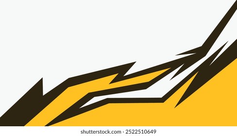 Un fondo lateral separado con el patrón de línea de picos