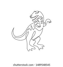 T Rex Line Drawing Images Stock Photos Vectors Shutterstock