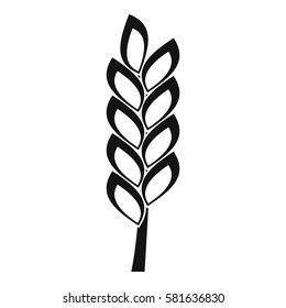 One spike icon. Simple illustration of one spike vector icon for web