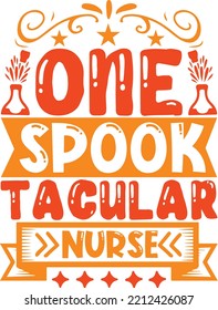 one spook tacular nurse vector file