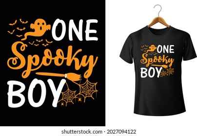 One Spooky Boy shirt, Halloween EPS, Kid EPS,
Funny Cute Matching Halloween Family Shirts, One Spooky Boy T-Shirt.
