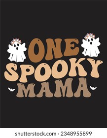 One Spooky Mama Halloween Design