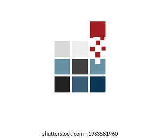 one square taking big decission to leap launch from other 9 squares 