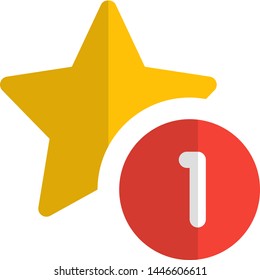 One star rating for the below the average performance