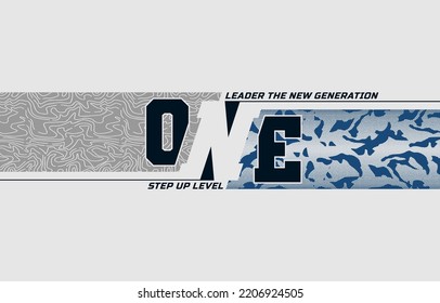 One Step Up Level, Modern And Stylish Typography Slogan. Colorful Abstract Design Vector Illustration For Print Tee Shirt, Apparels, Background, Typography, Poster And More.