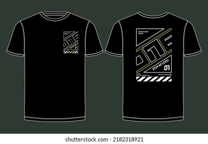One step up level, moving forward, modern and stylish typography slogan print t shirt. Colorful abstract design vector illustration also for background, typography, poster and more.