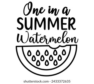 one in a summer Svg,Summer day,Beach,Vacay Mode,Summer Vibes,Summer Quote,Beach Life,Vibes,Funny Summer    svg