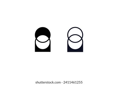 One tap logo design vector.
