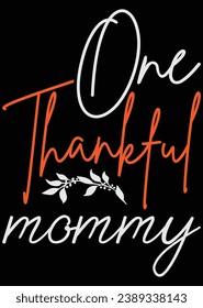 
One Thankful Mommy eps cut file for cutting machine