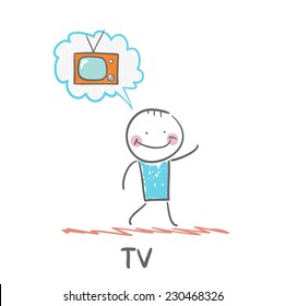 one thinks about TV